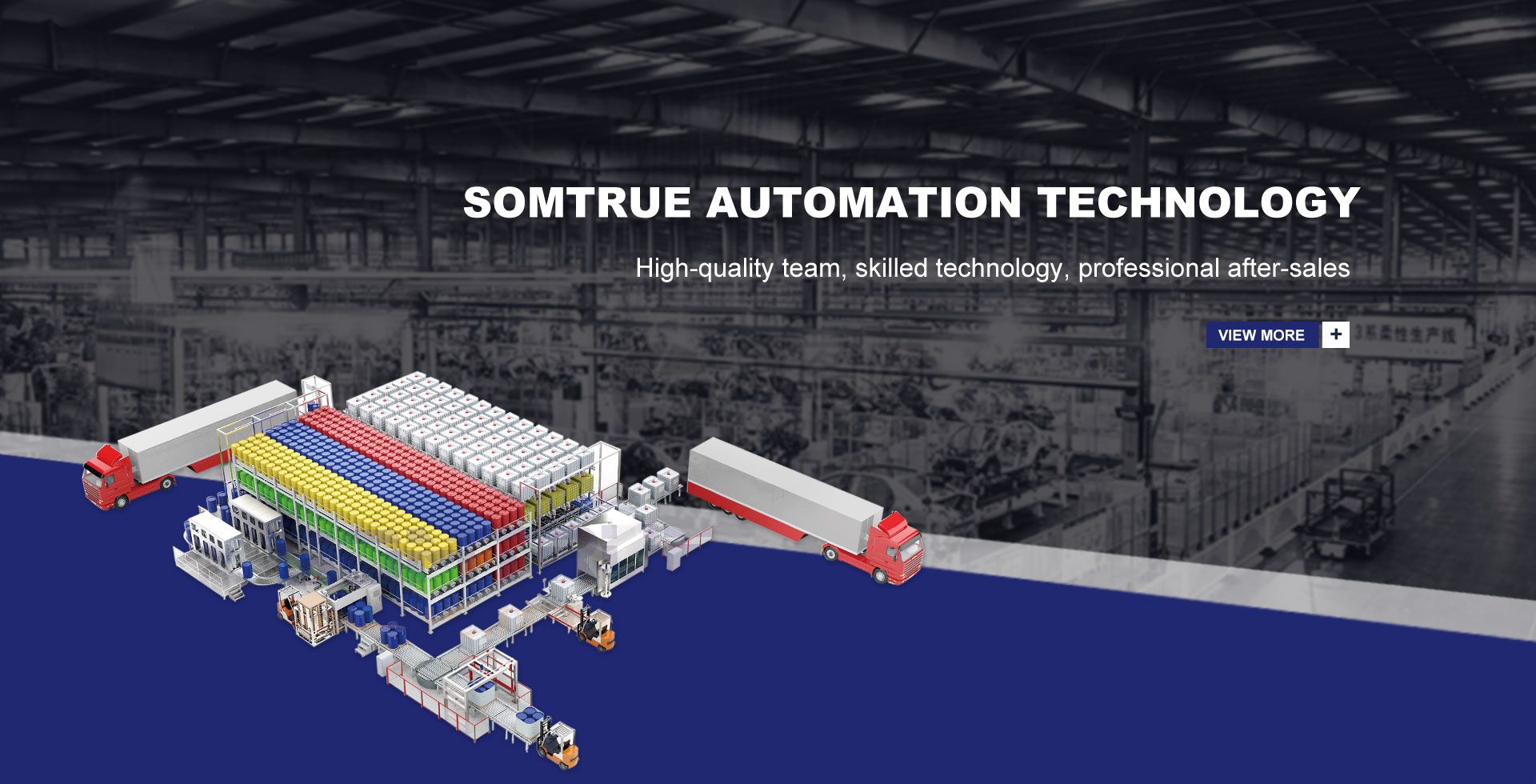 Fabrik för materialtransportsystem